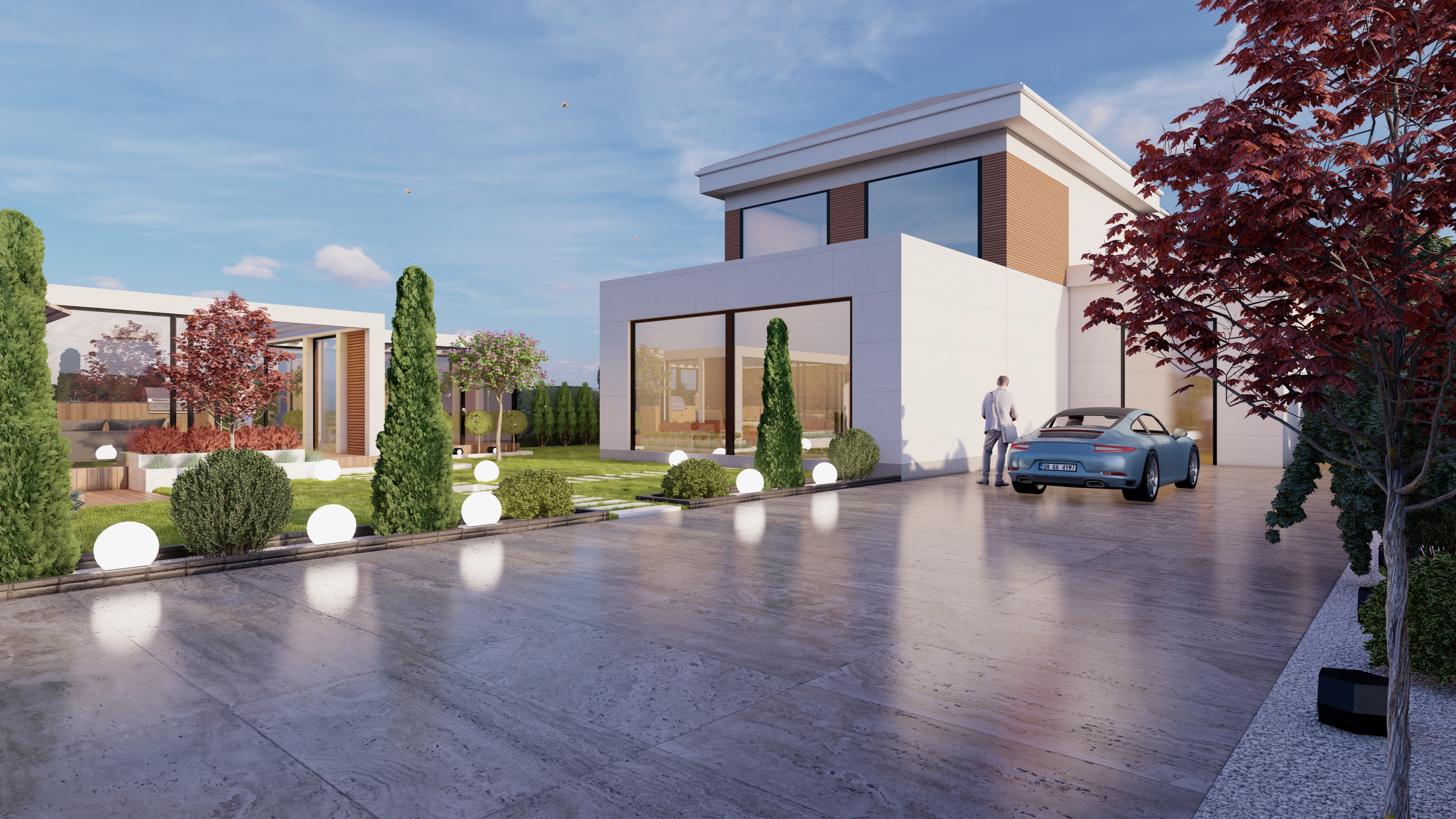 VİLLA BAHÇESİ PEYZAJ PROJESİ / KAYSERİ
